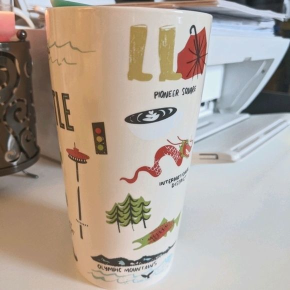 N.W.T's Seattle Starbucks Coffee Tumbler. - Picture 5 of 8